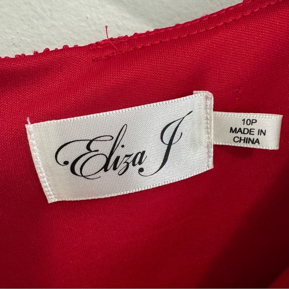 Eliza J Red Lace Mini Dress - Picture 3 of 4